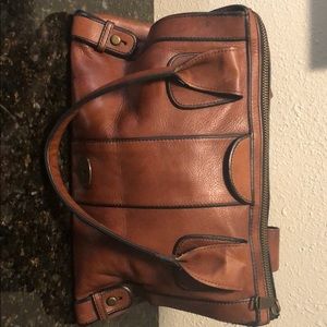 Fossil Leather handbag